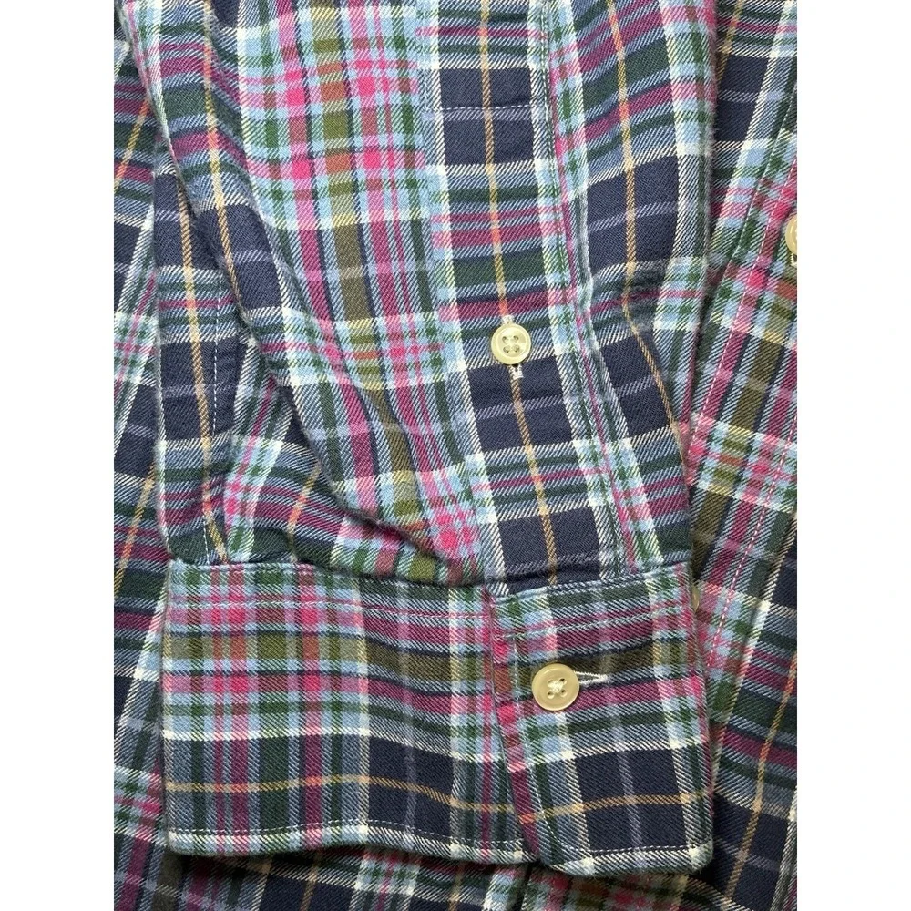 Polo Ralph Lauren Classic Fit Plaid Performance Flannel Shirt XXL Mens